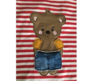 Stickdatei - zARTbesaitet - Schwimmbär